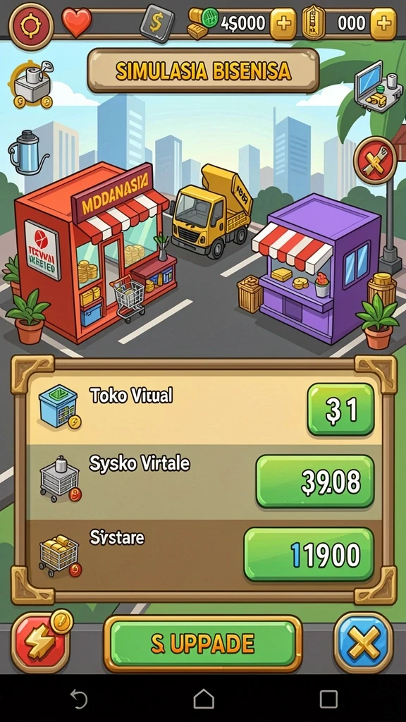 Level permainan yang beragam dan menantang.
