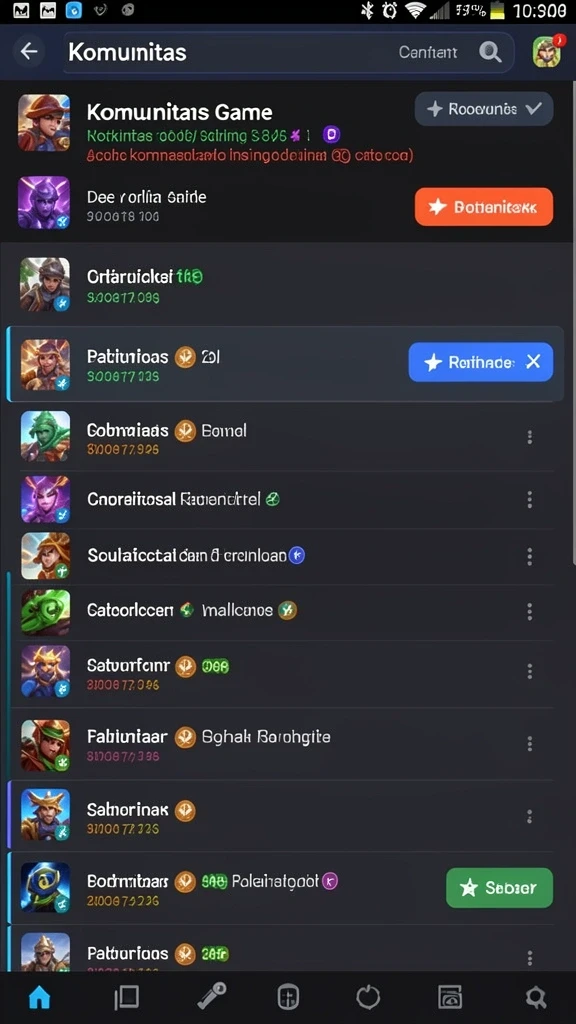 Fitur multiplayer yang memungkinkan interaksi antar pemain.