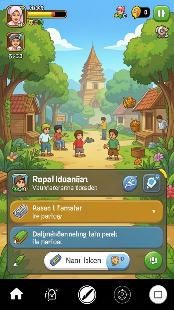 Beragam pilihan permainan yang menarik.