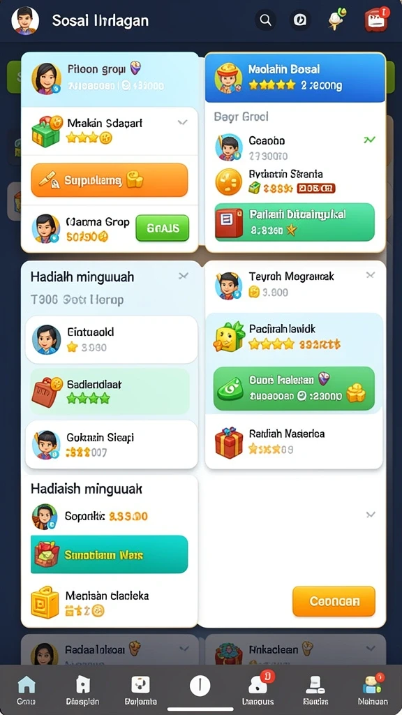 Tangkapan layar menampilkan mode multiplayer yang seru.