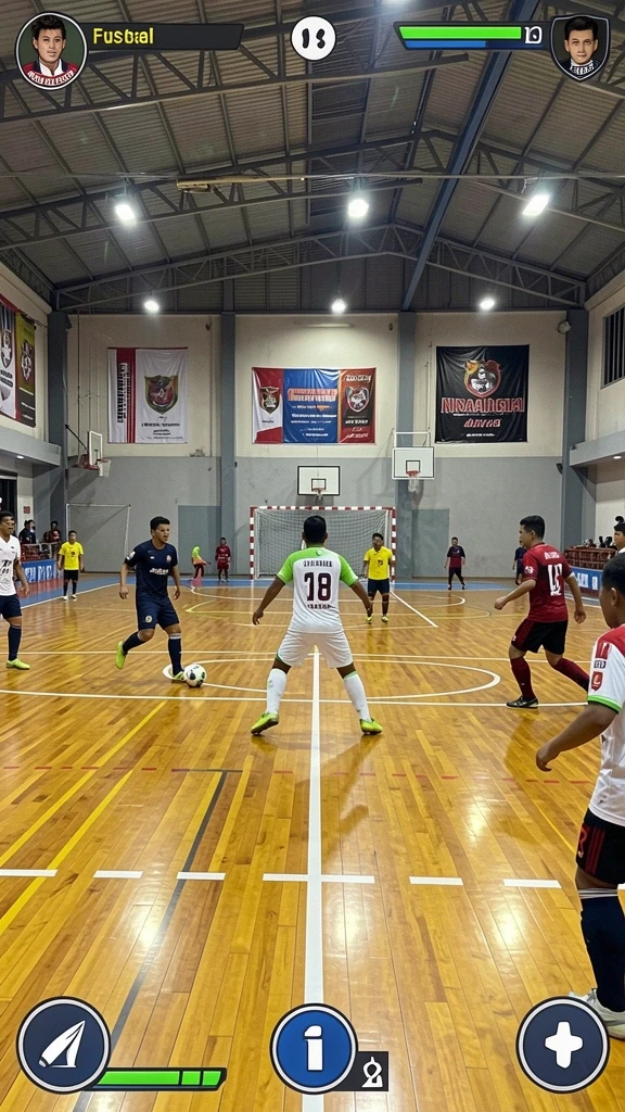 Tampilan utama AFK77 dengan karakter pilihan.