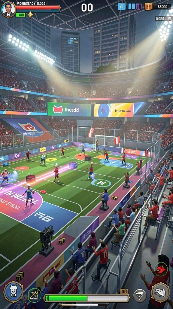 Gameplay seru yang menantang dengan banyak level.