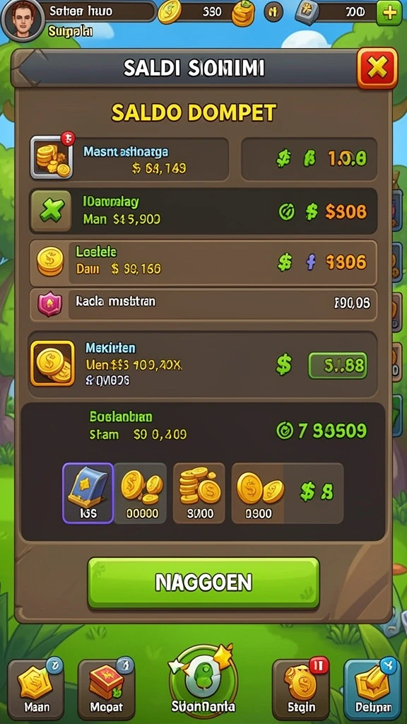 Setiap level menawarkan tantangan unik.