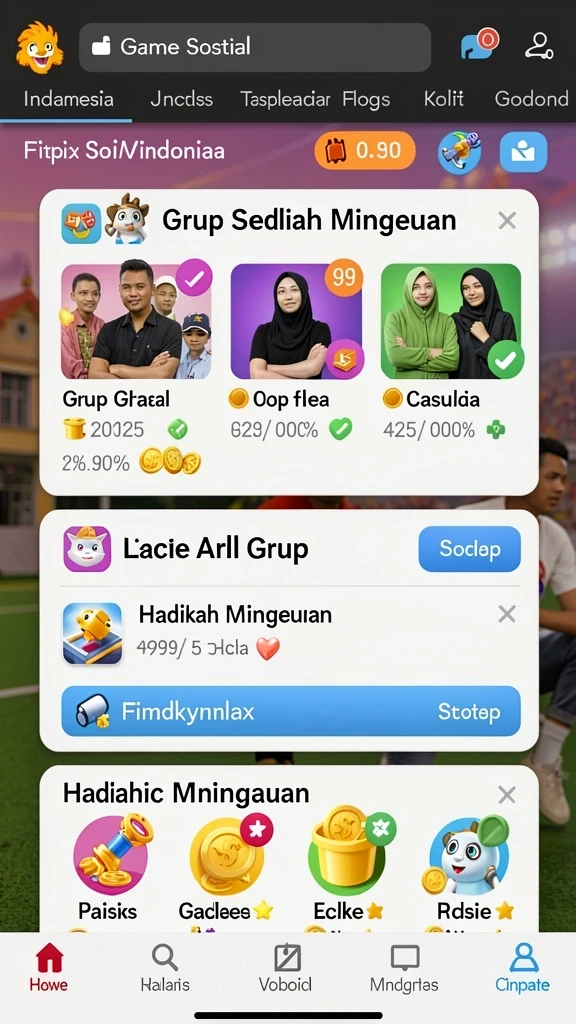 Tampilan utama DEWA1000 yang menarik.