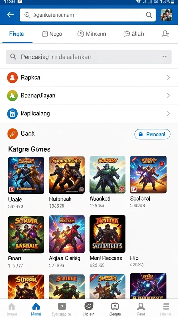 Sistem poin yang menarik untuk meningkatkan level permainan.