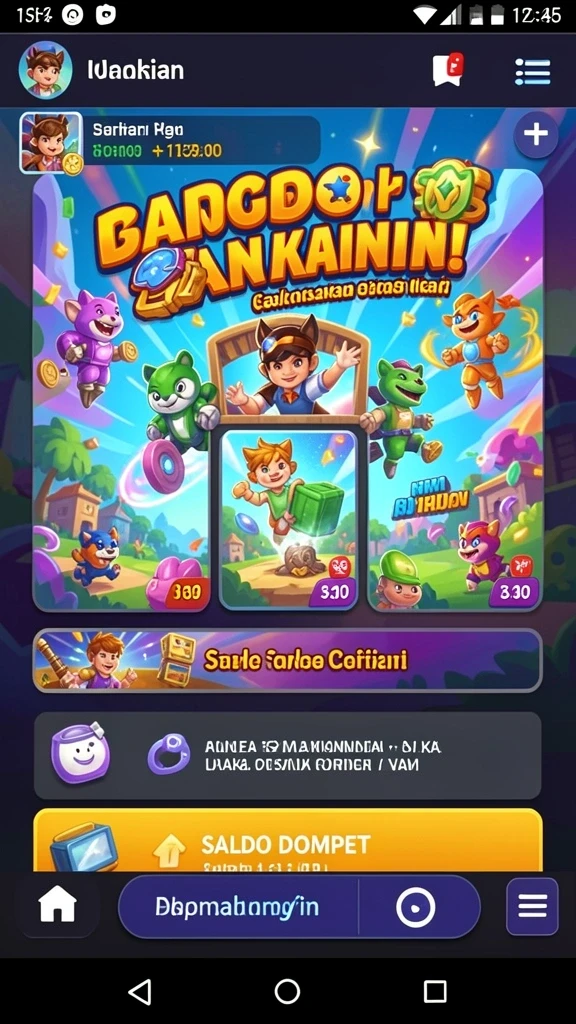 Tangkapan layar menunjukkan tampilan karakter utama dalam aksi.