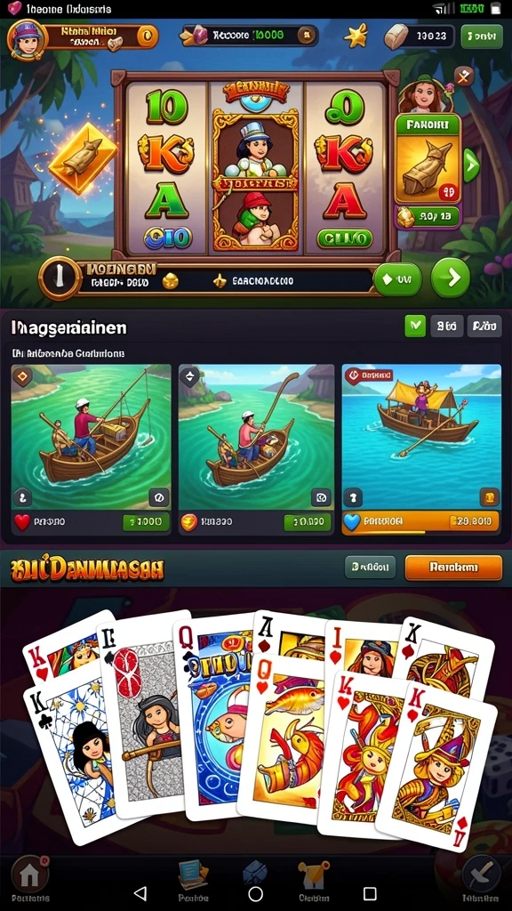 Berbagai pilihan permainan judi yang menarik.