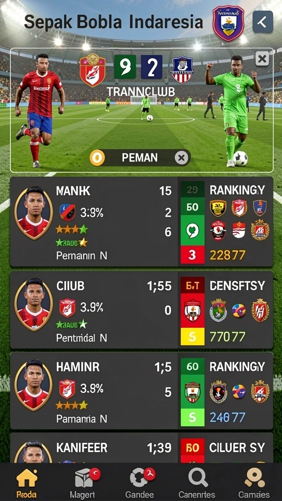 Tampilan antarmuka yang menarik dan mudah dinavigasi.