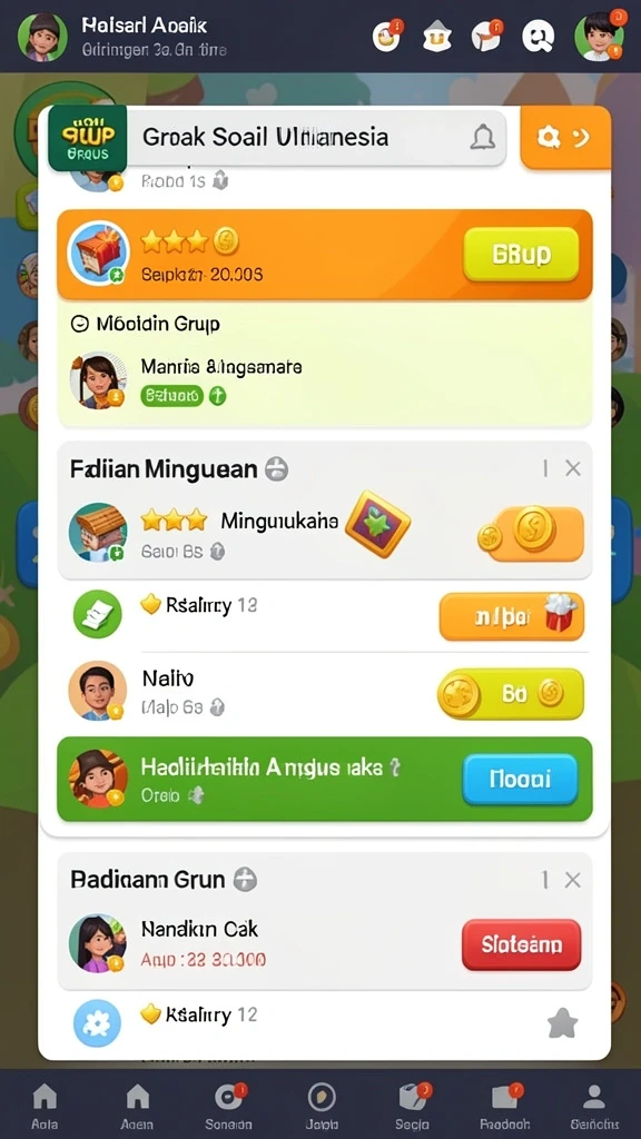 Pengguna dapat memilih karakter sesuai preferensi.