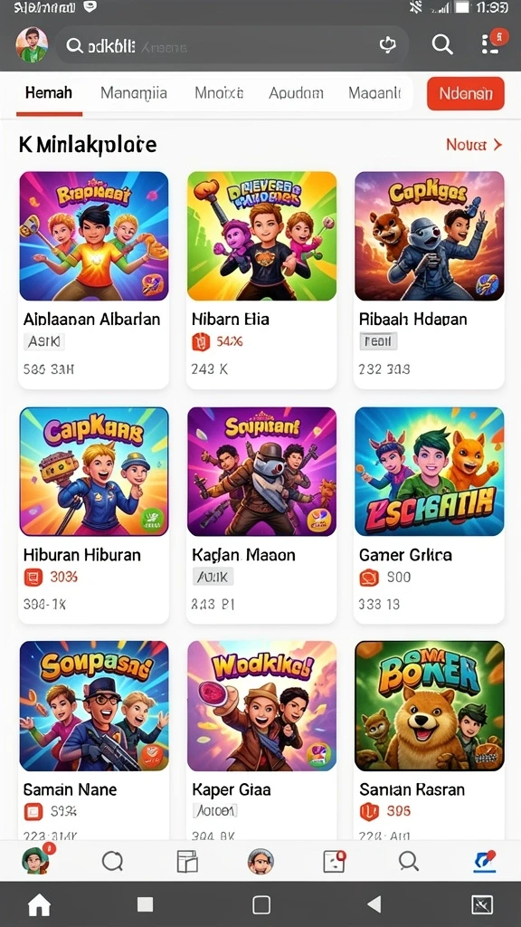 Tantangan seru di setiap levelnya.