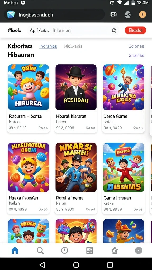 Tantangan level yang menghibur dan mengasah keterampilan.