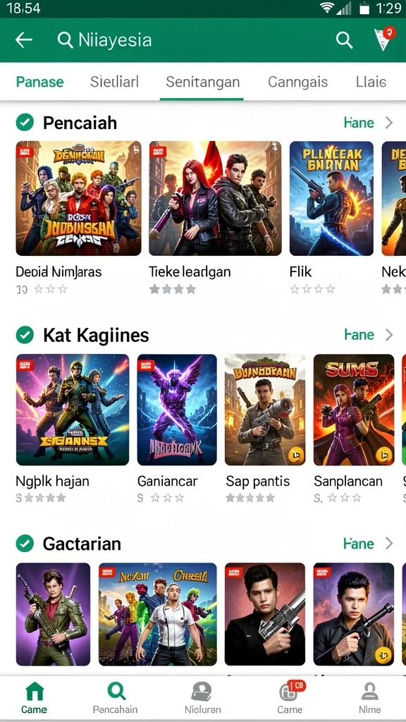 Mode multiplayer yang memungkinkan pemain berkolaborasi.