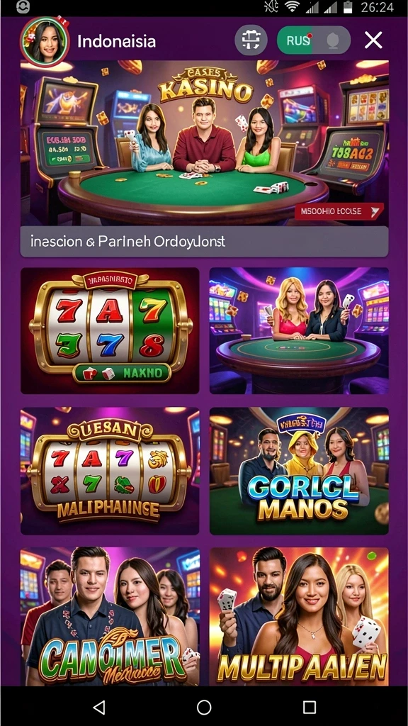 Screenshot interaksi sosial dalam game IDNGARUDA.