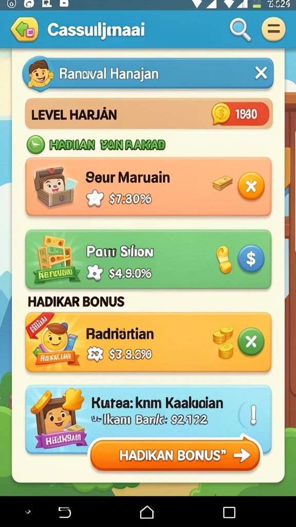 Tampilan antarmuka yang menarik dan ramah pengguna.
