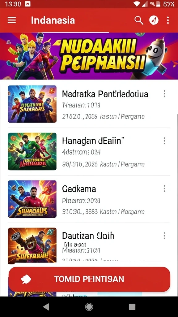 Karakter-karakter unik dan keren yang bisa dipilih.