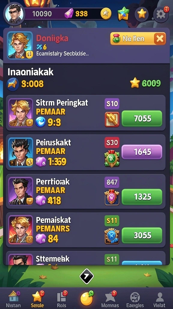 Screenshot menunjukkan tampilan awal permainan KENCANA28.