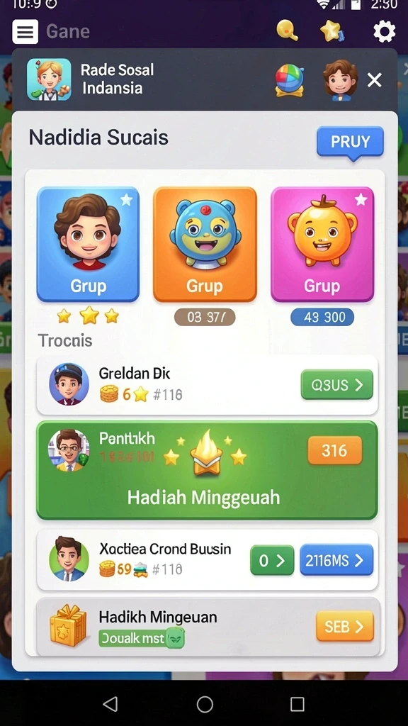 Screenshot menampilkan mode multiplayer yang seru.