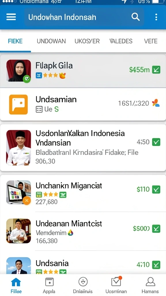 Tampilan antarmuka yang menarik dan mudah dinavigasi.