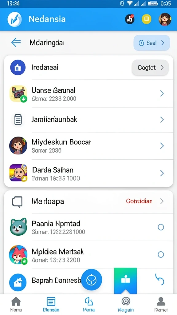 Mode permainan yang kompetitif dan seru.