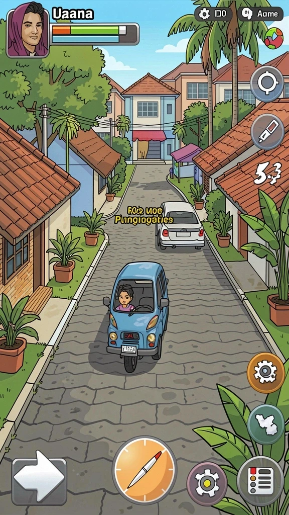 Antarmuka pengguna yang ramah dan modern.