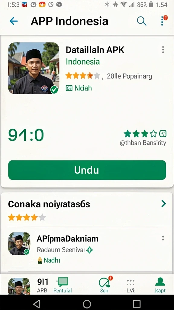 Tampilan antarmuka yang bersih dan mudah dinavigasi.