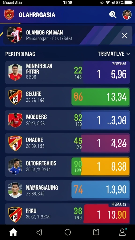 Tantangan seru di setiap level permainan.