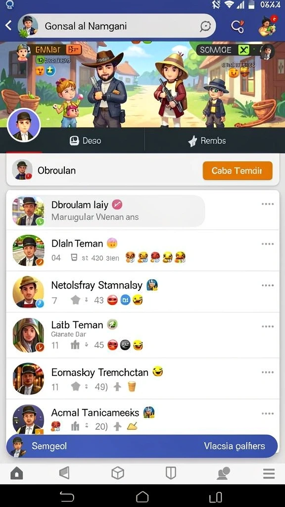 Berbagai pilihan permainan yang mengasyikkan.