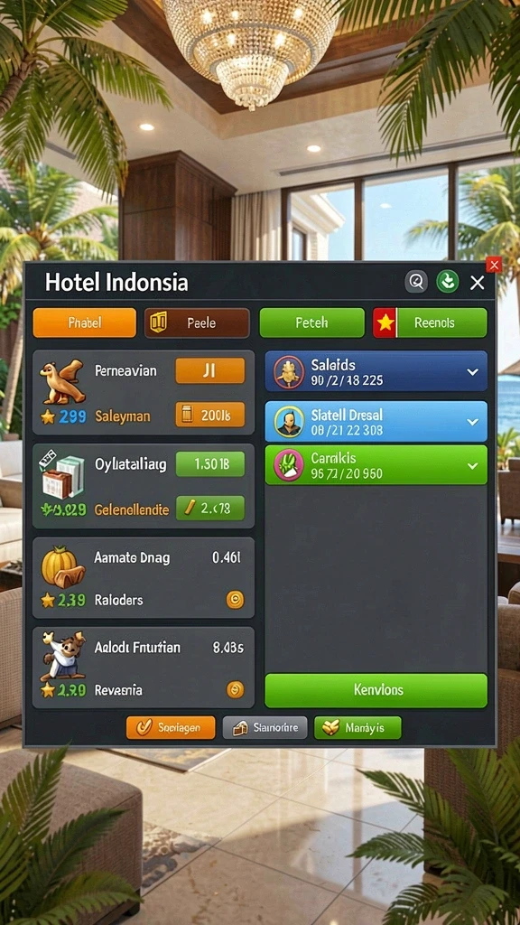 Tampilan utama aplikasi NIRWANA88 dengan menu yang jelas.