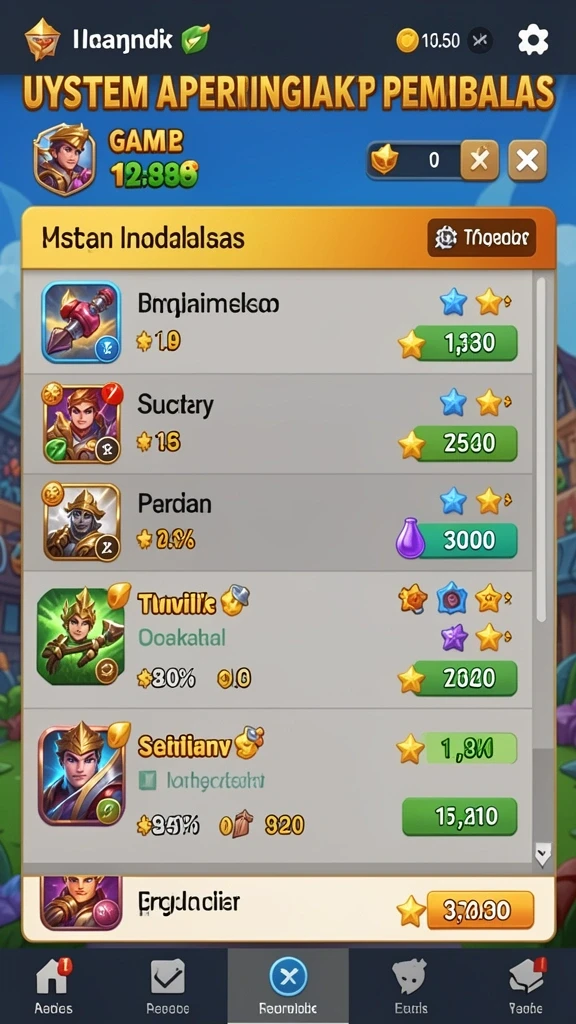 Screenshot menunjukkan tampilan awal permainan dengan grafik menawan.