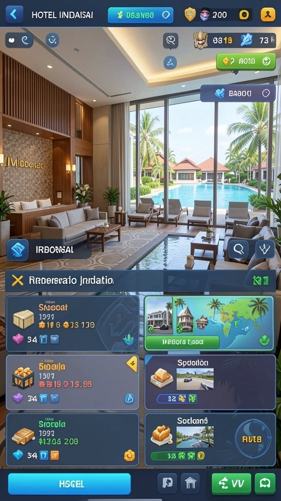 Screenshot menampilkan interaksi multiplayer yang seru.