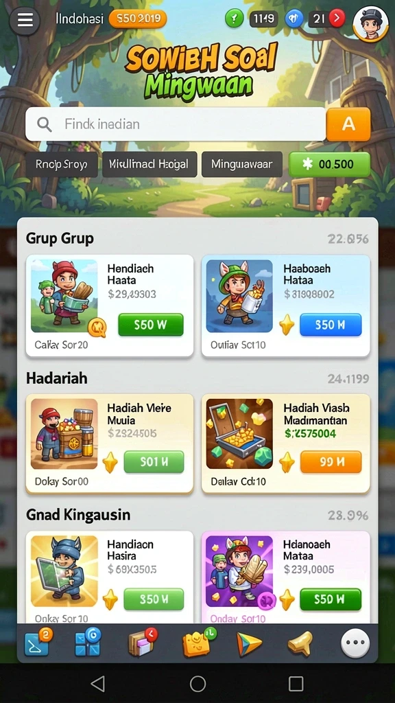 Mode multiplayer yang seru dan kompetitif.