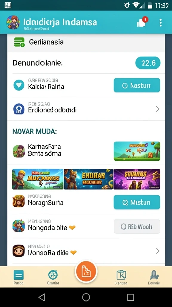 Momen keseruan saat menyelesaikan misi tantangan.