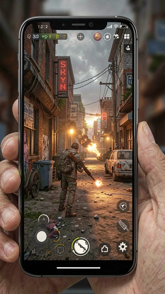 Tampilan awal game dengan karakter khas RAJAMPO.