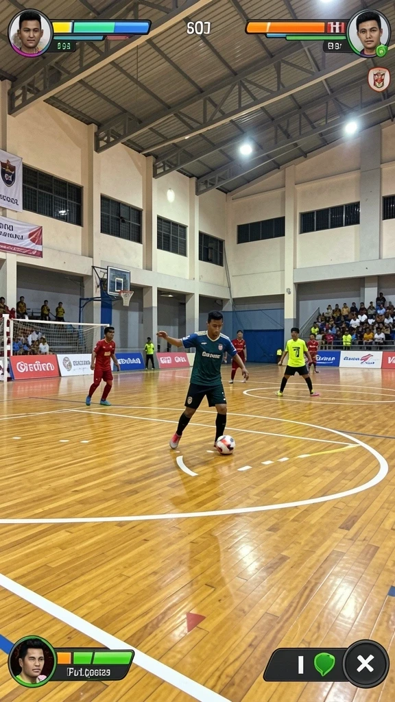 Tampilan awal yang menarik dan penuh warna.