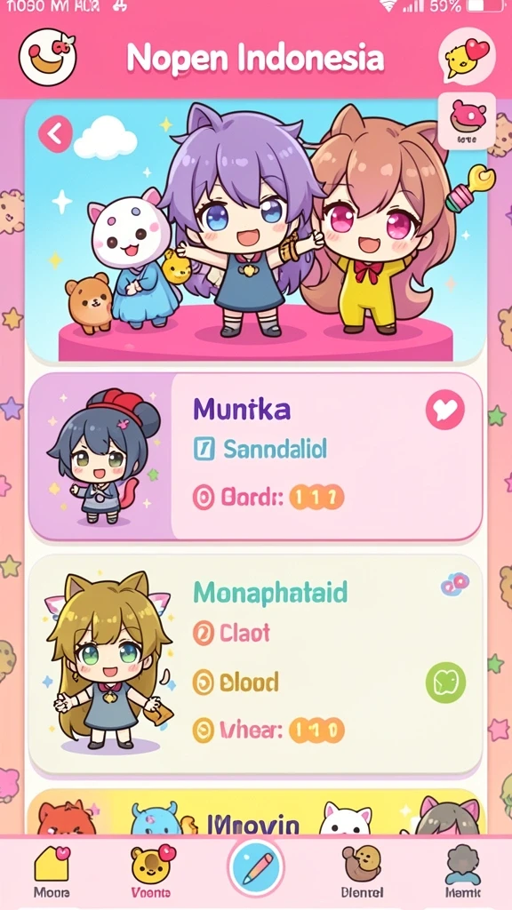 Mode multiplayer yang seru untuk bermain bersama.