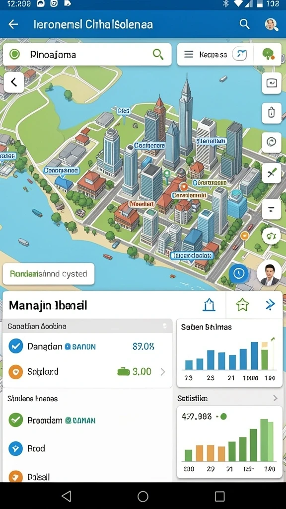 Tampilan menarik dengan tema kasino yang memukau.