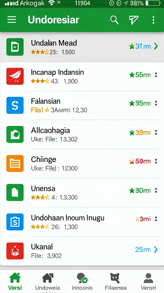 Karakter yang dapat diupgrade sesuai selera.