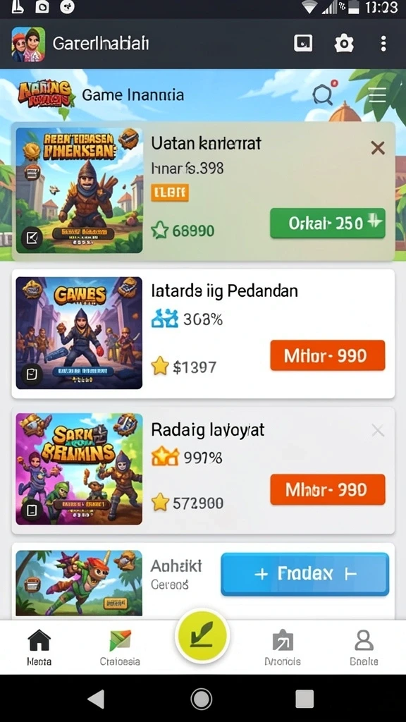 Tampilan antarmuka yang intuitif dan mudah digunakan.