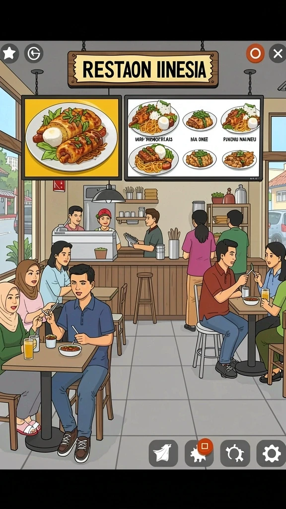Grafis level yang menakjubkan dan detail.