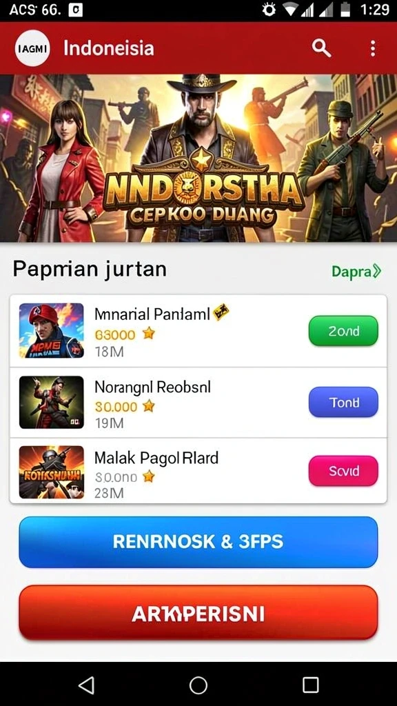 Tampilan antarmuka yang menarik dan mudah digunakan.