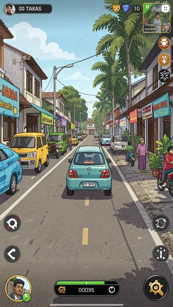 Tampilan antarmuka yang intuitif dan menarik.
